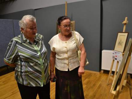 Wernisaż wystawy "Więcej niż obraz-poczuj malarstwo wszystkimi zmysłami"